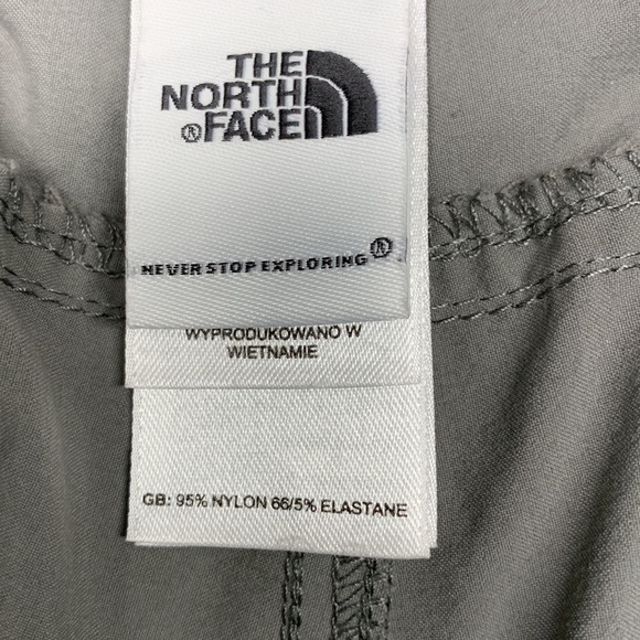 The North Face Long Hiking Shorts Colour Grey Size 4 - Picture 11 of 15